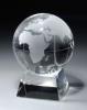 Globe Crystal with Crystal Base