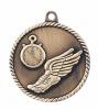 Track High Relief Medal