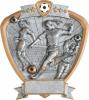 Female Soccer Shield Resin
