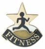 Fitness Achievement Chenille Pin