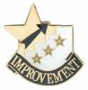 Improvement Achievement Chenille Pin