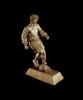 Gold Male Soccer Signature Resin