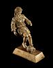 Gold Female Soccer Signature Resin 