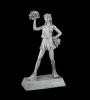Silver Cheerleading Signature Resin