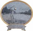 Mens Golf Sport Legends Resin