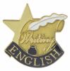 English Achievement Chenille Pin