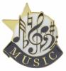 Music Achievement Chenille Pin