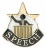 Speech Achievement Chenille Pin
