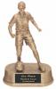 Female Soccer Oval Base Resin Figure