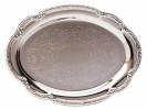 Chrome Plated Oval Tray
